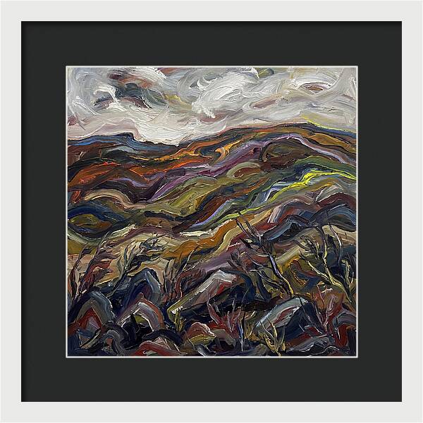 Tundra Landscape Expressionism