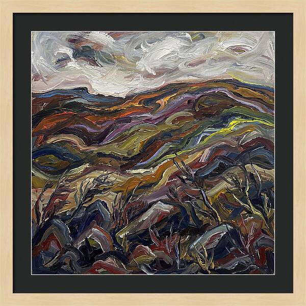 Tundra Landscape Expressionism