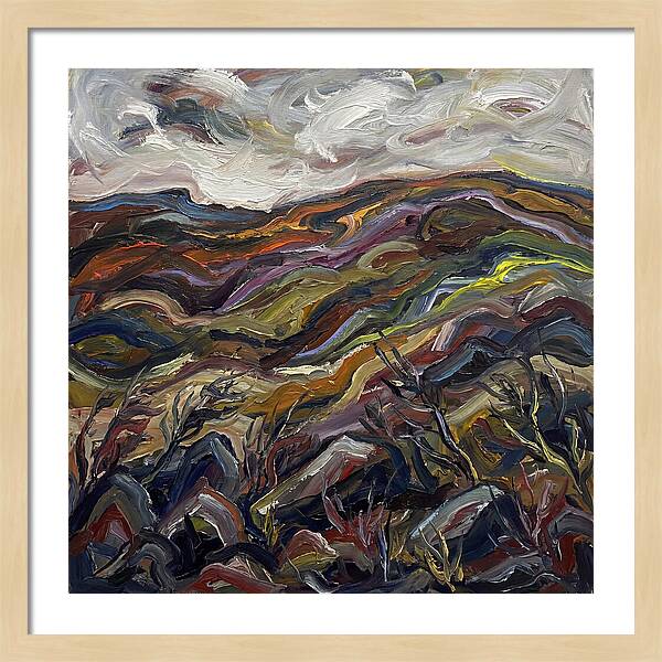 Tundra Landscape Expressionism