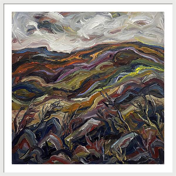Tundra Landscape Expressionism