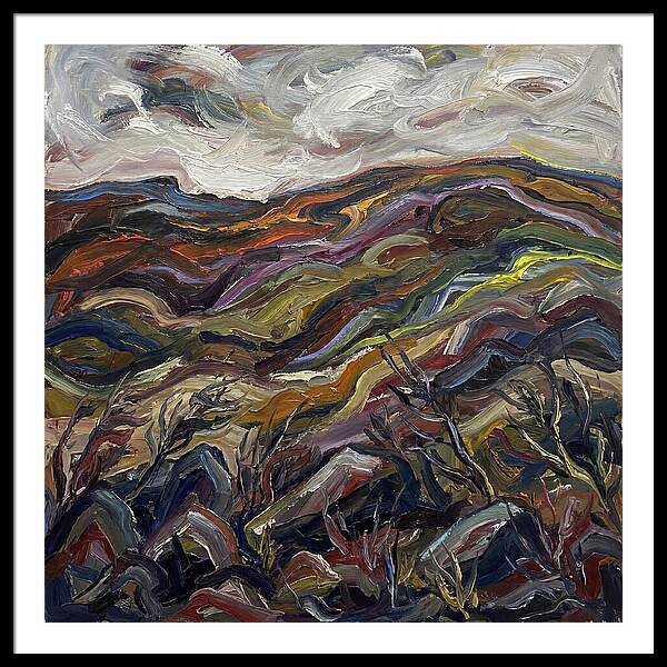 Tundra Landscape Expressionism