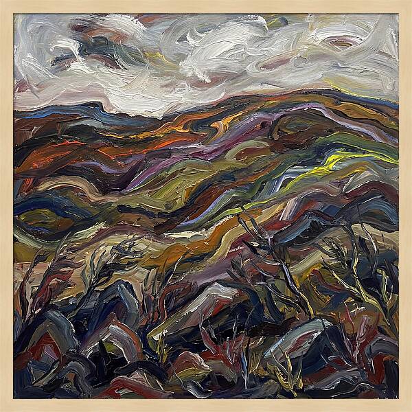 Tundra Landscape Expressionism