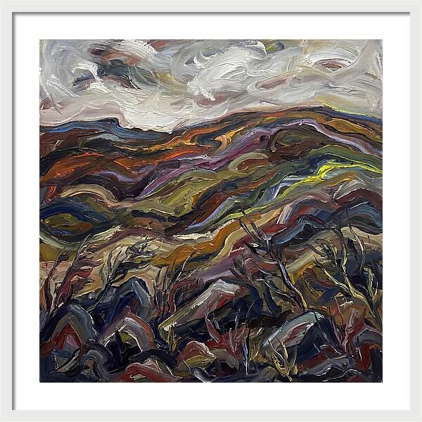 Tundra Landscape Expressionism