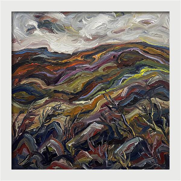 Tundra Landscape Expressionism