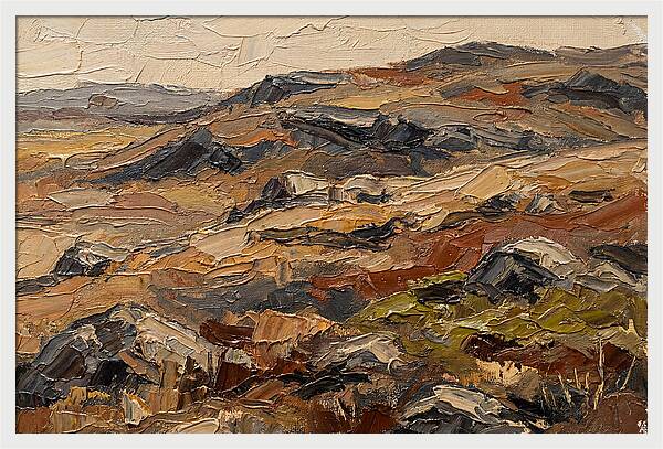 Tundra Landscape In Earthy Tones