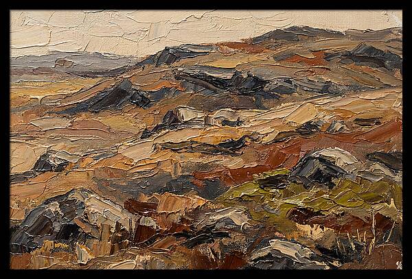 Tundra Landscape In Earthy Tones