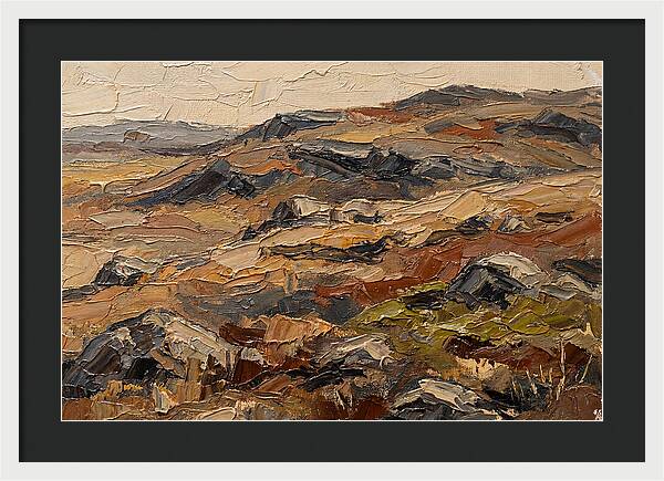 Tundra Landscape In Earthy Tones