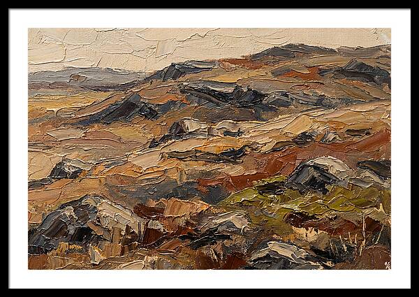 Tundra Landscape In Earthy Tones