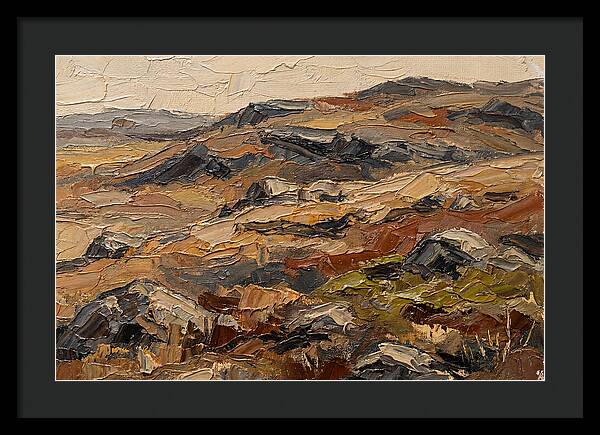 Tundra Landscape In Earthy Tones
