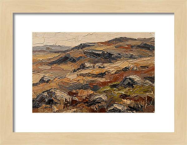 Tundra Landscape In Earthy Tones
