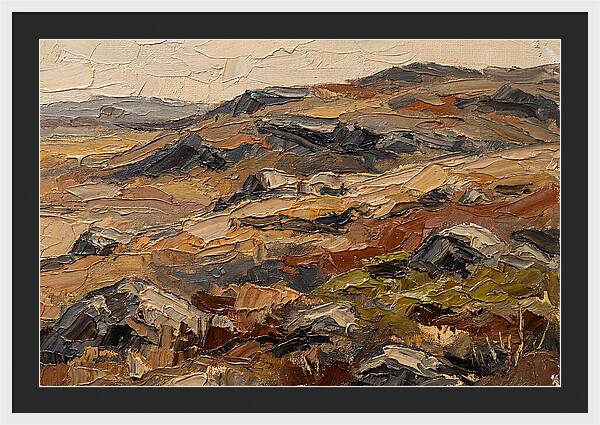 Tundra Landscape In Earthy Tones