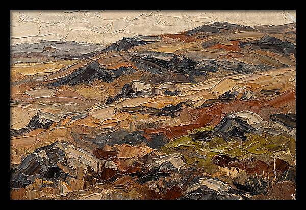 Tundra Landscape In Earthy Tones