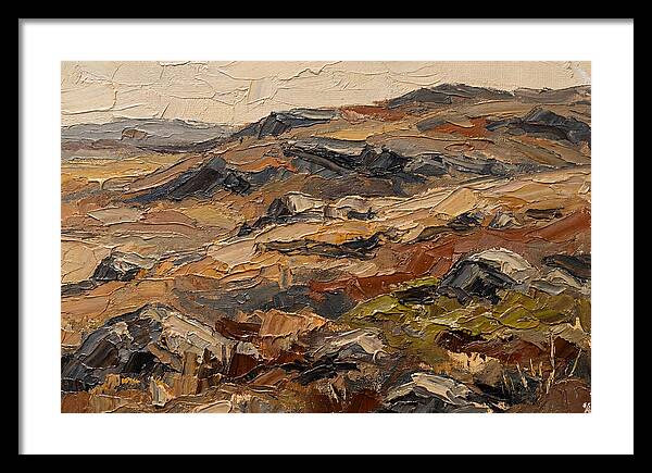 Tundra Landscape In Earthy Tones