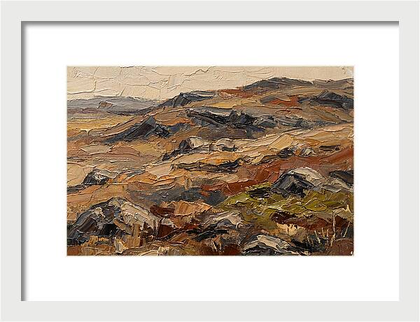 Tundra Landscape In Earthy Tones