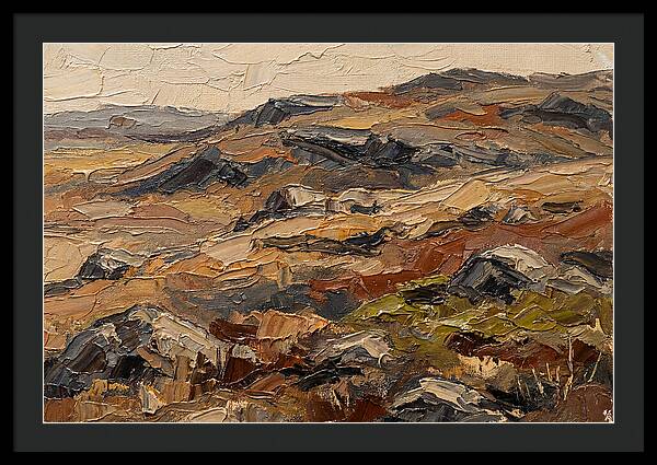 Tundra Landscape In Earthy Tones