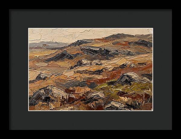 Tundra Landscape In Earthy Tones