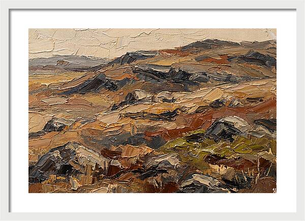 Tundra Landscape In Earthy Tones