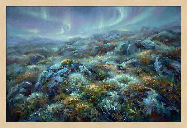 Tundra Moss Landscape