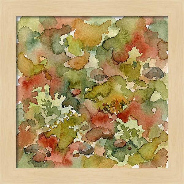 Tundra Moss Watercolor