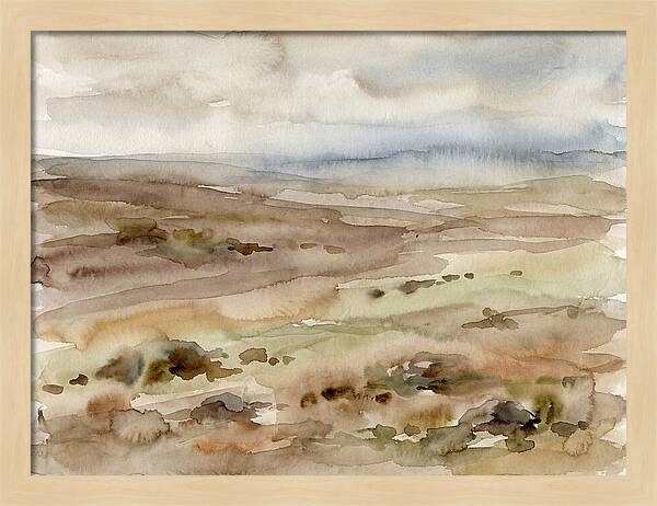 Tundra Serenity In Watercolor