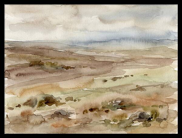 Tundra Serenity In Watercolor