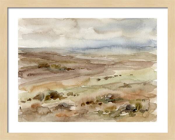 Tundra Serenity In Watercolor
