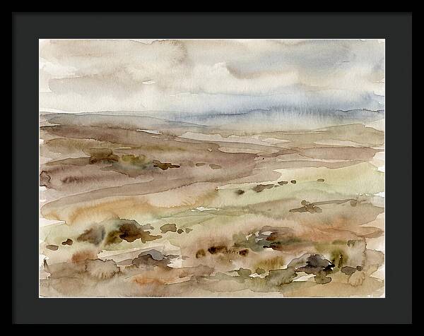 Tundra Serenity In Watercolor