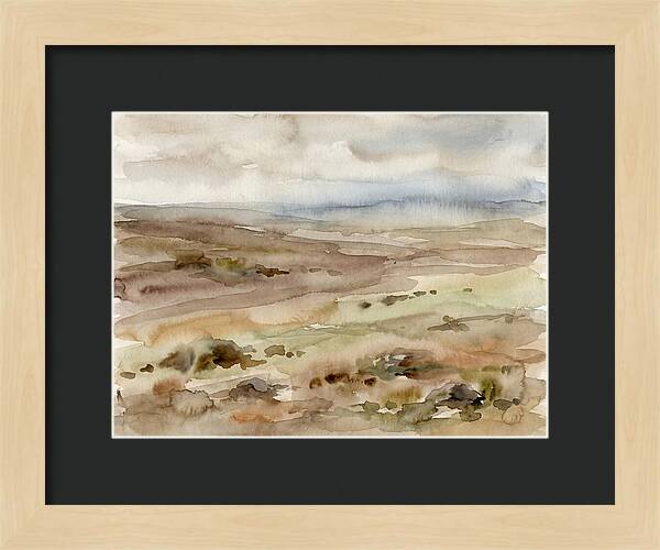 Tundra Serenity In Watercolor