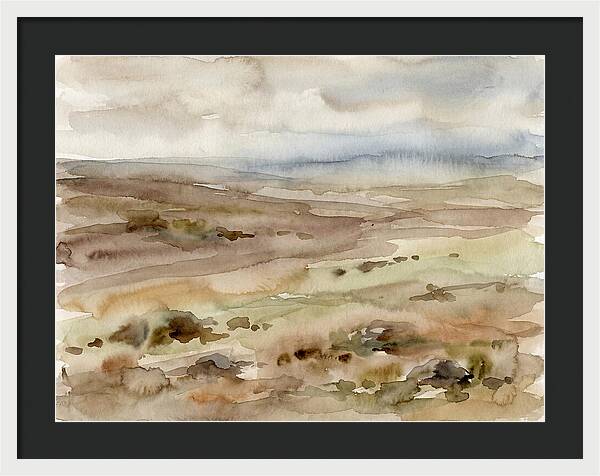 Tundra Serenity In Watercolor