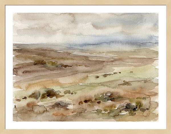 Tundra Serenity In Watercolor