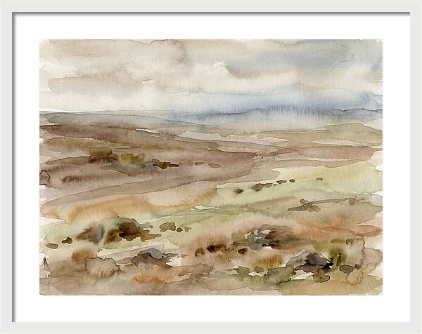 Tundra Serenity In Watercolor