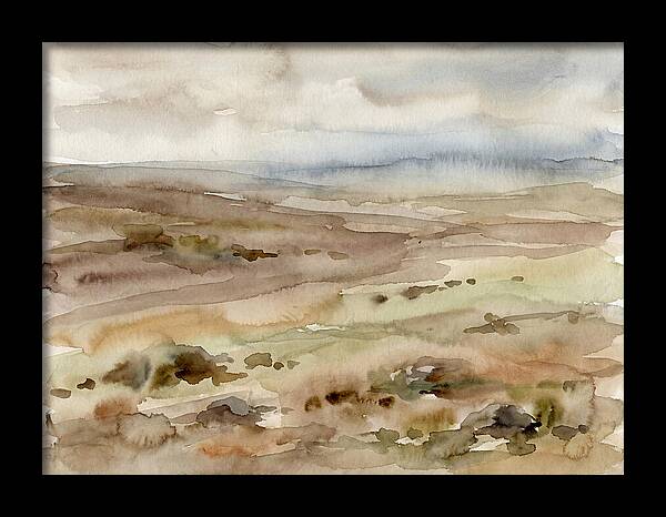 Tundra Serenity In Watercolor