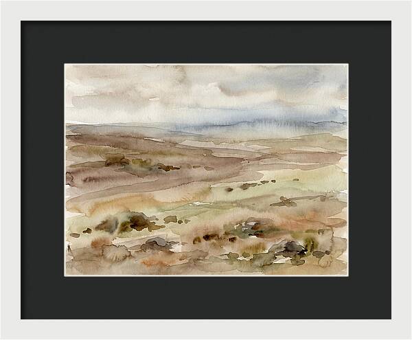 Tundra Serenity In Watercolor