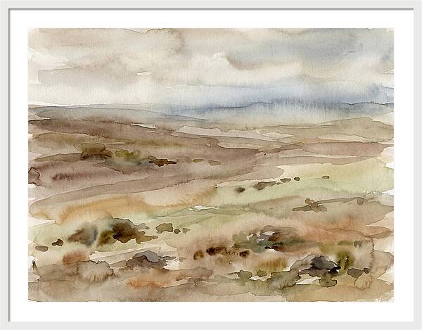 Tundra Serenity In Watercolor