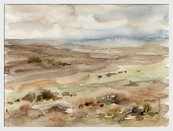 Tundra Serenity In Watercolor
