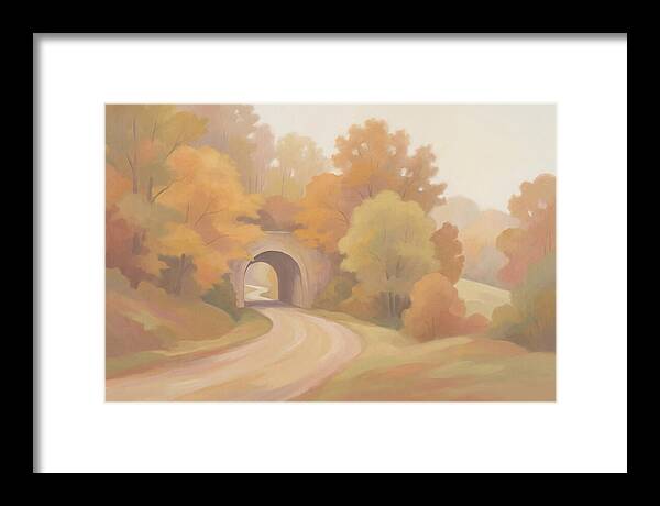 Tunnel Of Golden Autumn