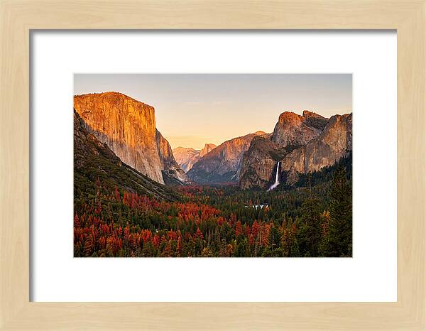 Tunnel View At Golden Hour