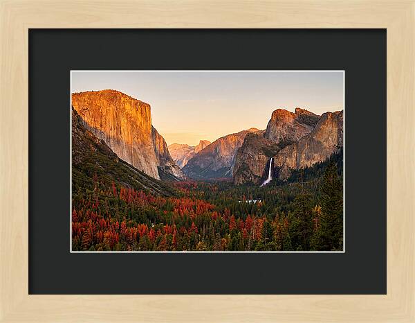 Tunnel View At Golden Hour