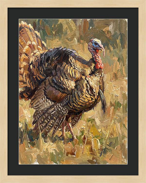 Turkey In Natural Habitat