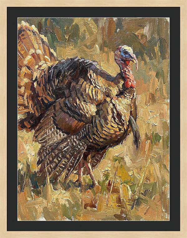 Turkey In Natural Habitat