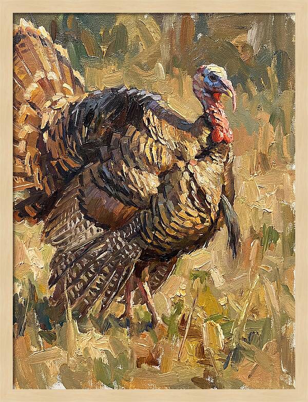Turkey In Natural Habitat