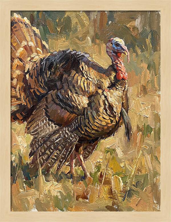 Turkey In Natural Habitat