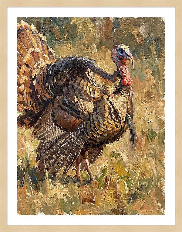 Turkey In Natural Habitat