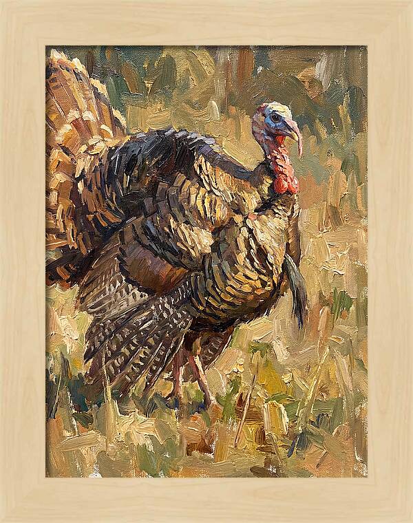 Turkey In Natural Habitat