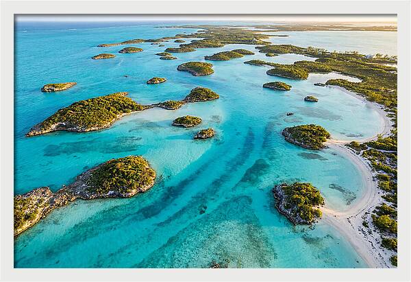 Turks And Caicos Aerial View