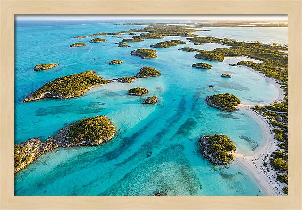 Turks And Caicos Aerial View