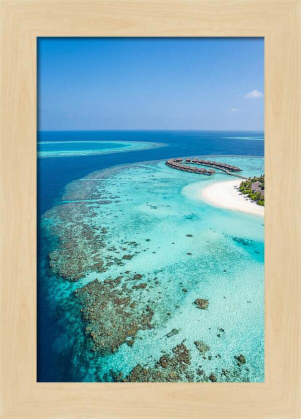 Turquoise Lagoon Serenity