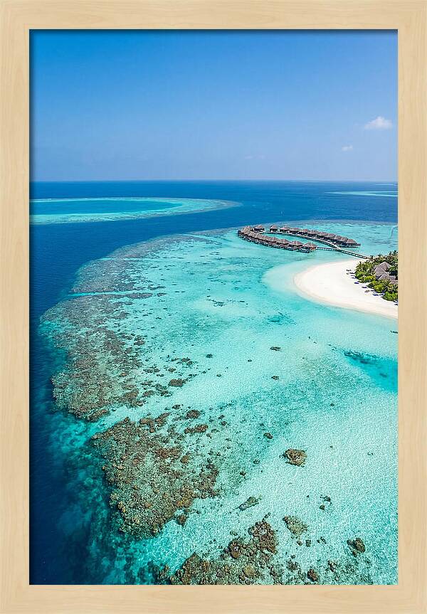 Turquoise Lagoon Serenity