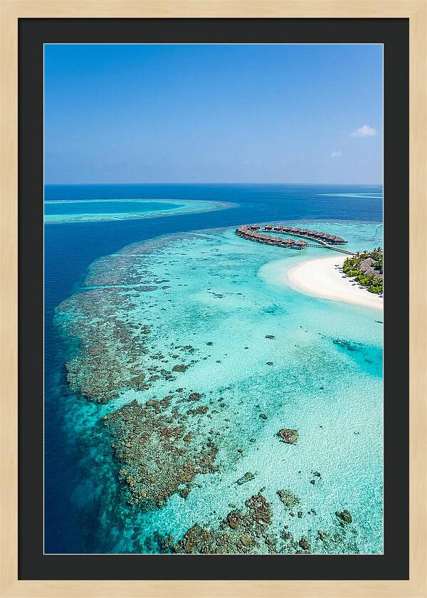 Turquoise Lagoon Serenity
