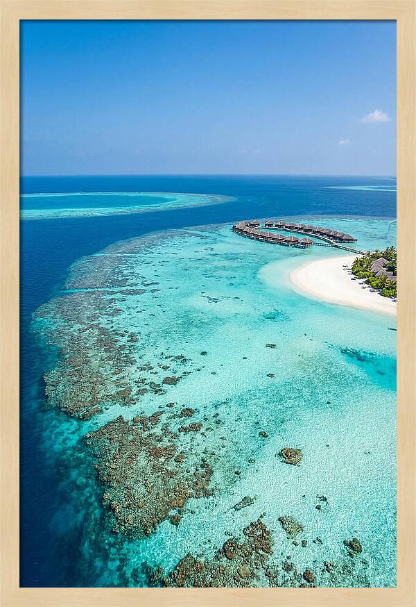 Turquoise Lagoon Serenity